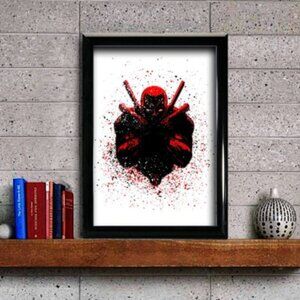 Fan Art Marvel Deadpool Printed Picture
